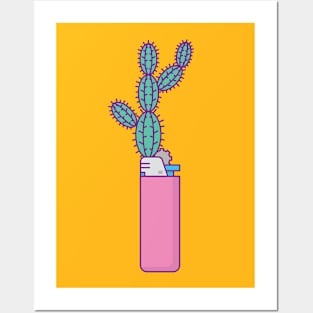 Succulent Lighter Posters and Art